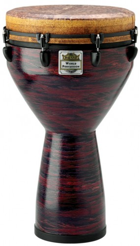 REMO Choco Red Infinity Mondo djembe 14인치